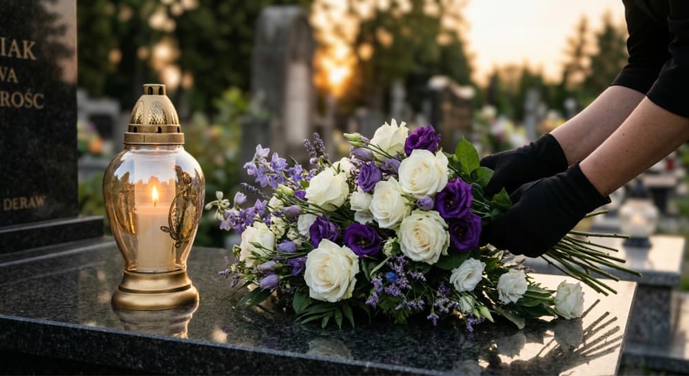 Dostawa kwiatów oraz zniczy